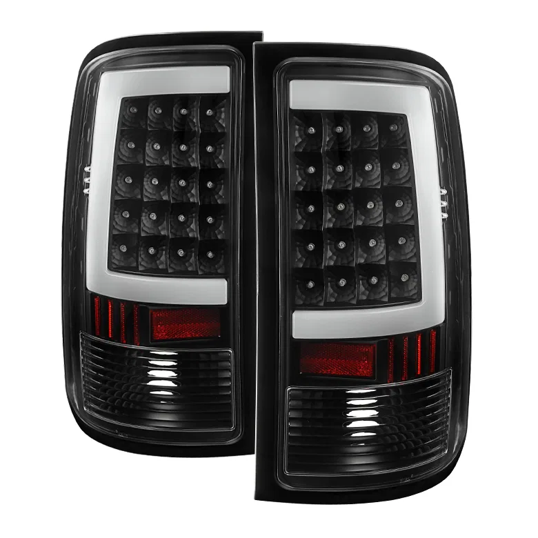 5081551 – SPYDER Tail Light Assembly, LED Clear Lens Black Housing Clear Bulb Set Of 2